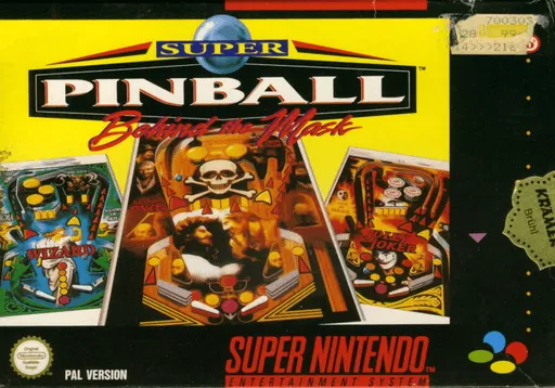 Super Pinball - Behind the Mask (Europe)
